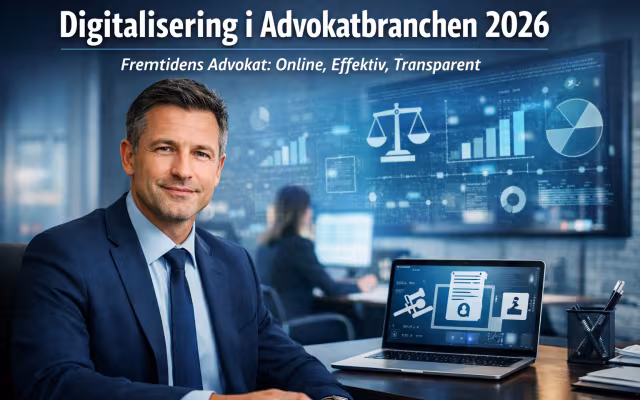 Digitalisering ændrer fundamentalt måden danskere vælger advokat på